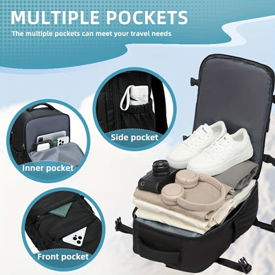 VacuTravel™ – Reise-Rucksack mit Vakuumkompression