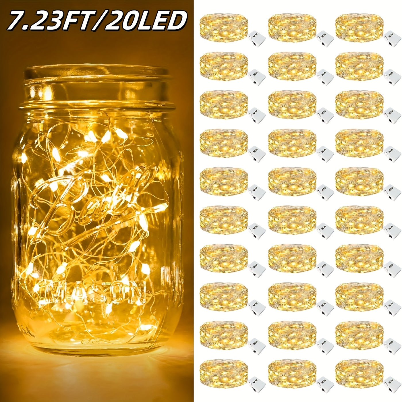 NoëlLight™ – 30er-Set warme LED-Märchenlichter