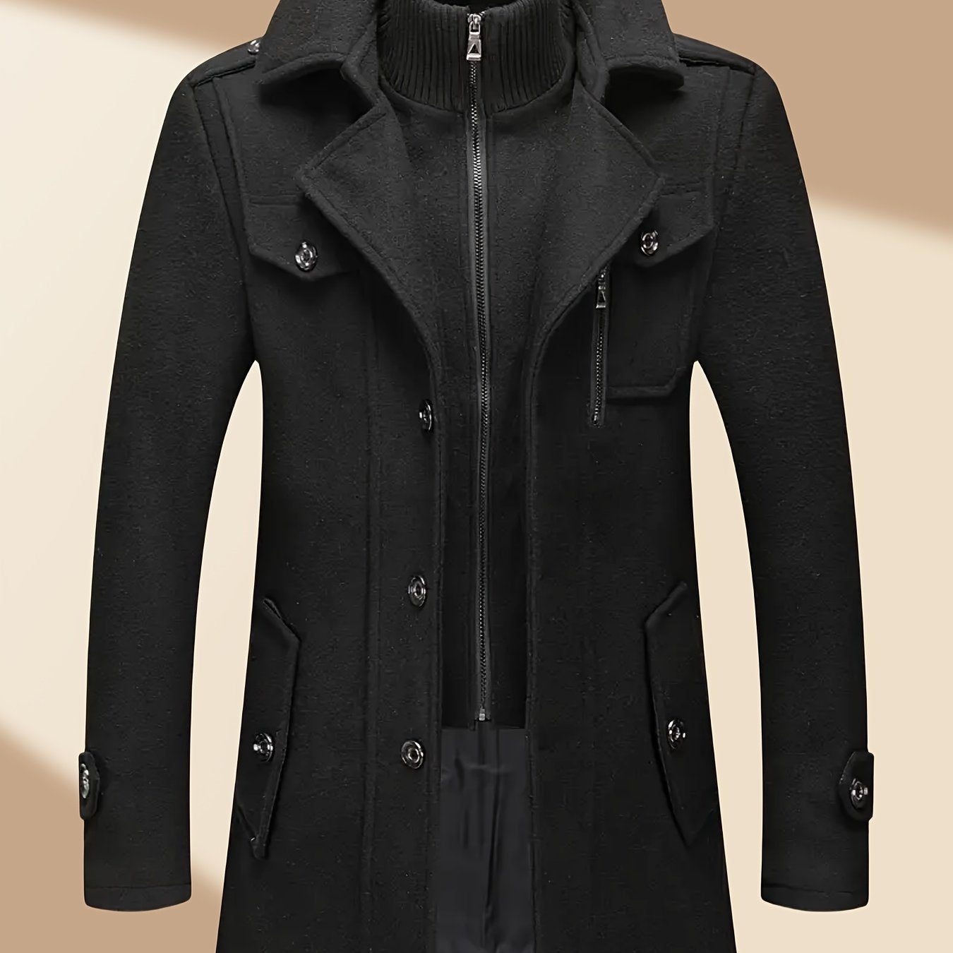 Montaro™ – Edler Herren-Wintermantel mit Revers