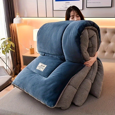 Velvoria™ – Flauschige Winterbettdecke in Steppoptik