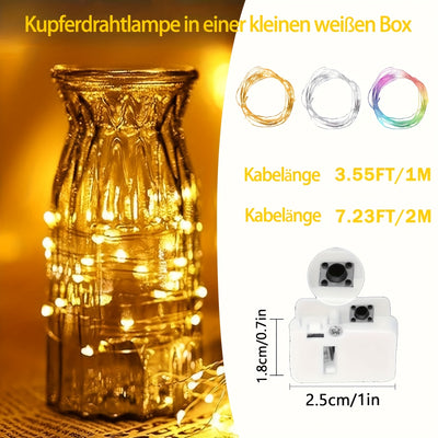 NoëlLight™ – 30er-Set warme LED-Märchenlichter