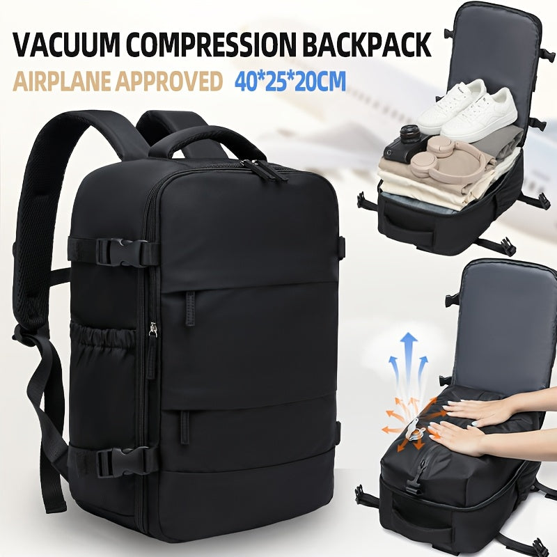 VacuTravel™ – Reise-Rucksack mit Vakuumkompression