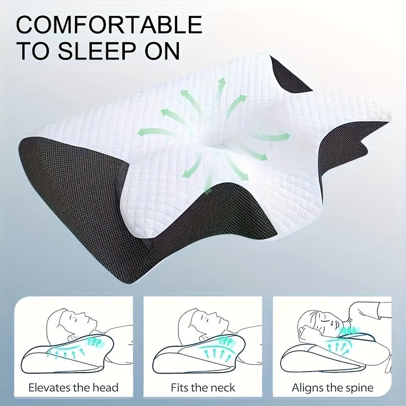 ErgoLuxe™ – Orthopädisches Nackenkissen