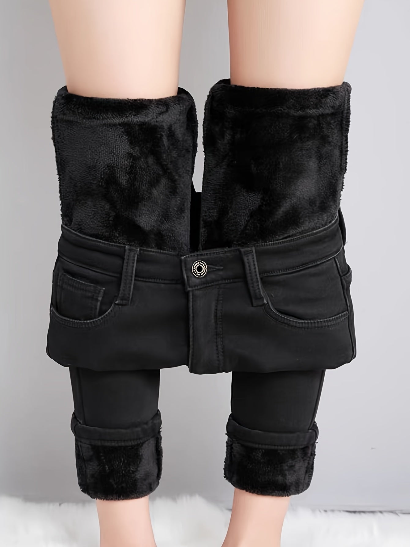 DenimHeat™ – Gefütterte, figurbetonte Damen-Winterjeans