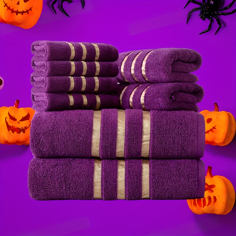 LuxeCotton™ – 8-teiliges Premium-Handtuchset (400 GSM)