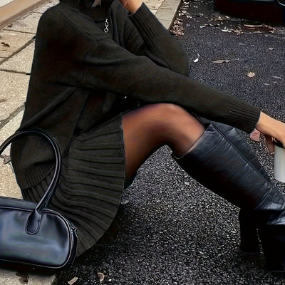 Eleganzia™ – Zweiteiliges Damen-Set aus Pullover & Rock