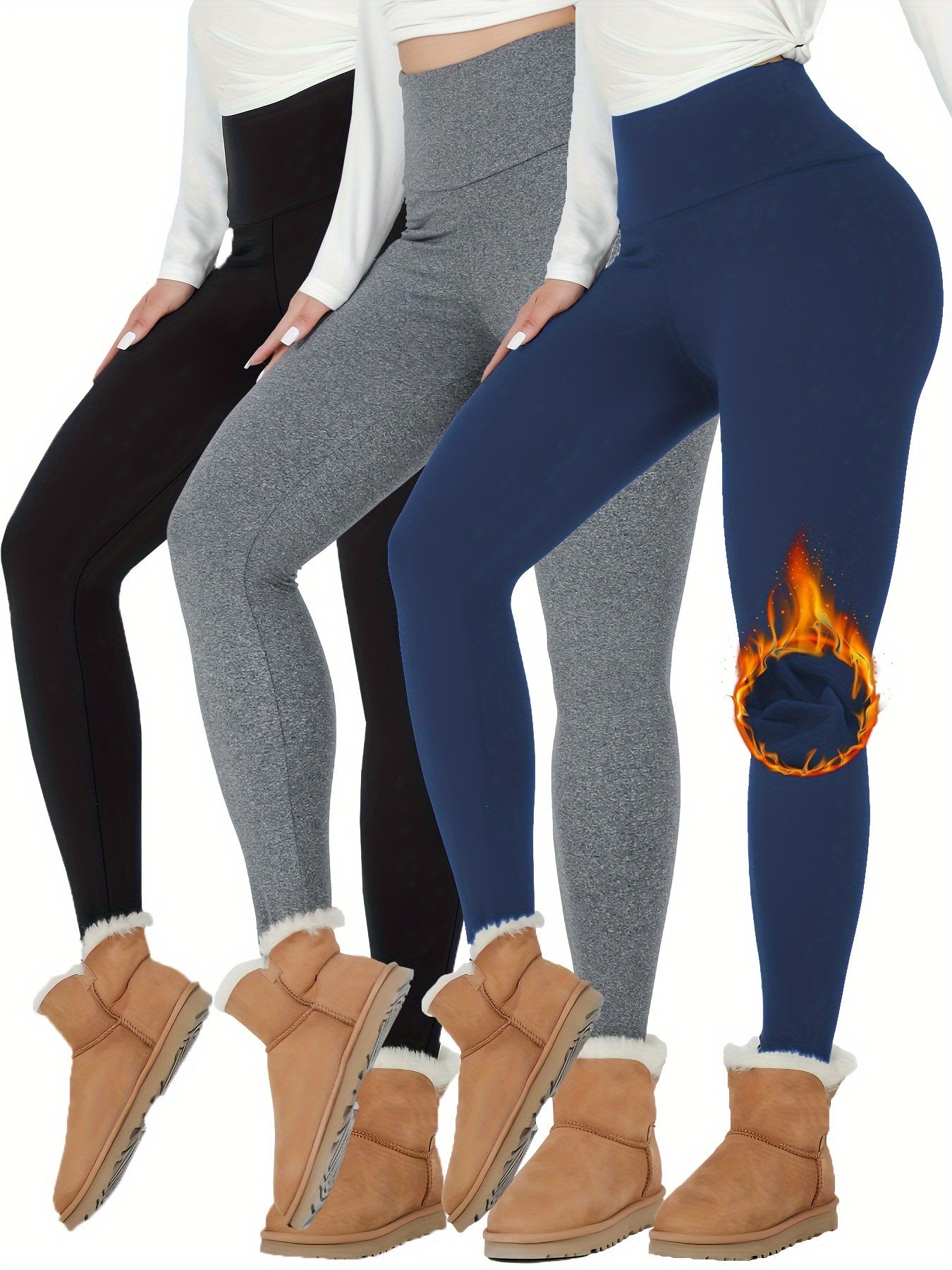 HeatLuxe™ – Winterwarme Damen-Thermoleggings