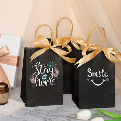 Kraftpapier-Tragetaschen – 45/105 Stk., stabil & vielseitig