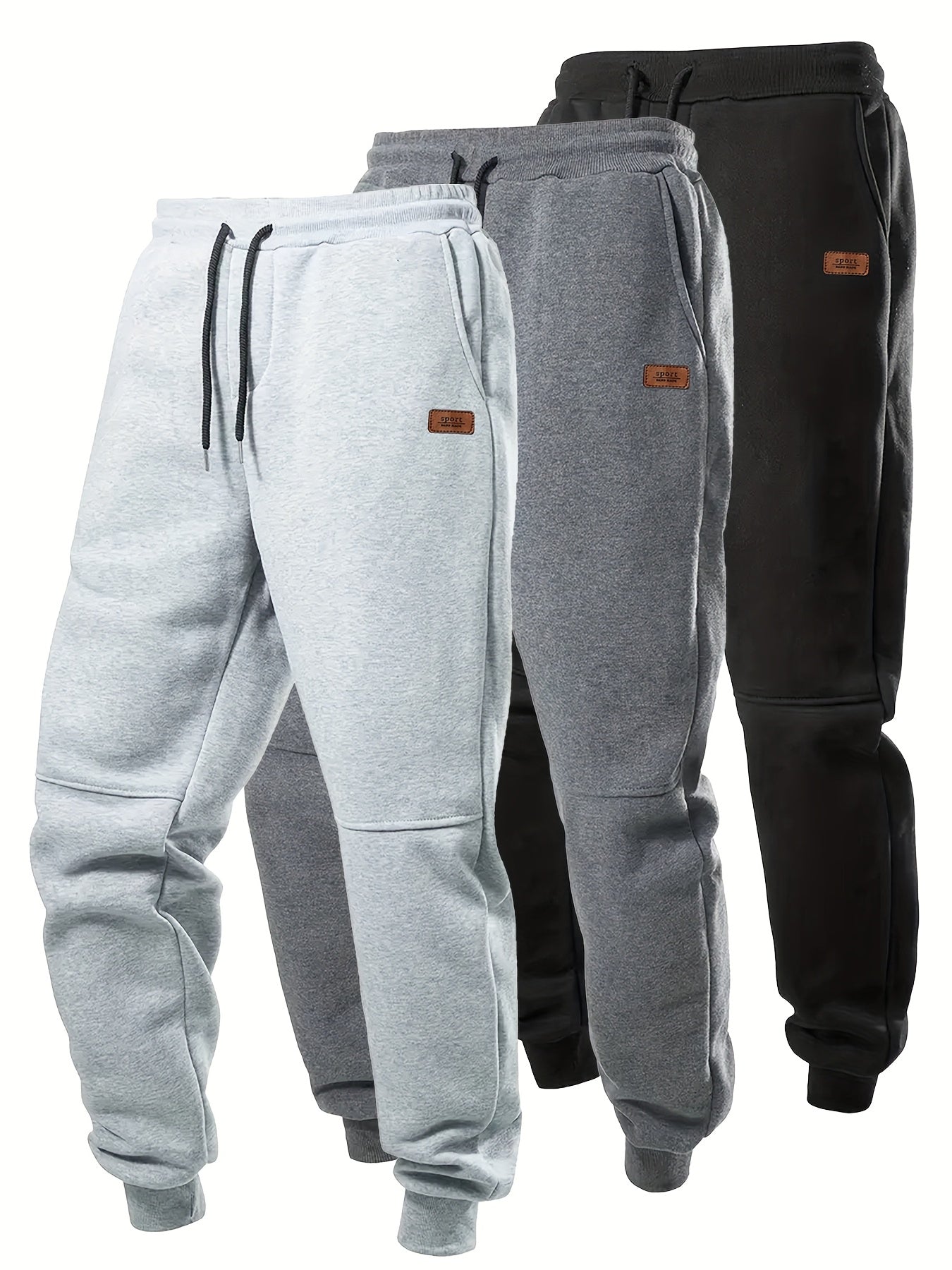 UrbanFlex™ – Bequeme Herren-Jogginghosen 3er-Set