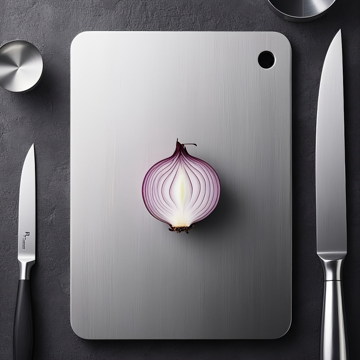 SteelPro™ – Premium Edelstahl-Schneidebretter 3er-Set