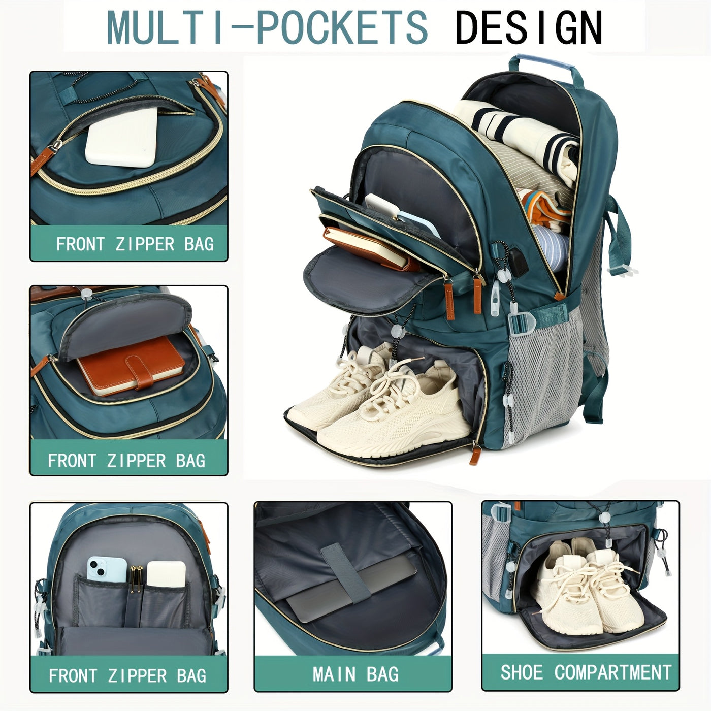 TrekVault™ – Robuster 40 L Outdoor-Rucksack