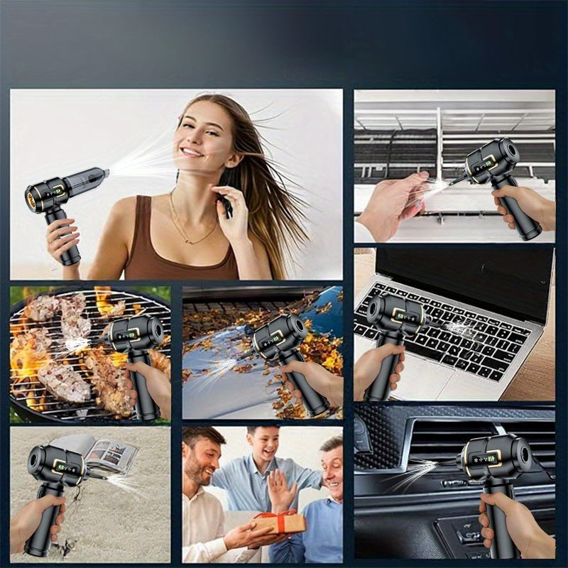 AirForceClean™ – Kabelloser 2-in-1 Handstaubsauger & Druckluftbläser