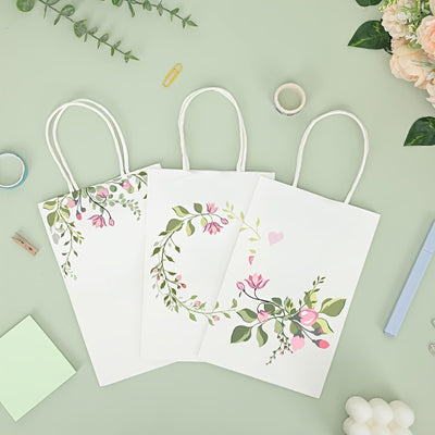 Kraftpapier-Tragetaschen – 45/105 Stk., stabil & vielseitig