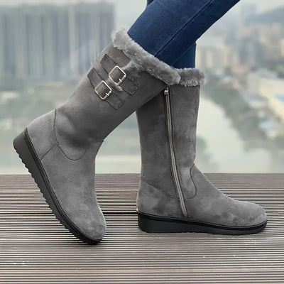 FrostStep™ – Damen Winterstiefel mit Kunstfellfutter