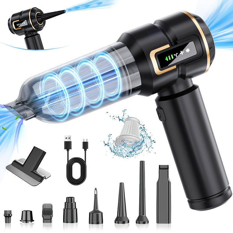 AirForceClean™ – Kabelloser 2-in-1 Handstaubsauger & Druckluftbläser