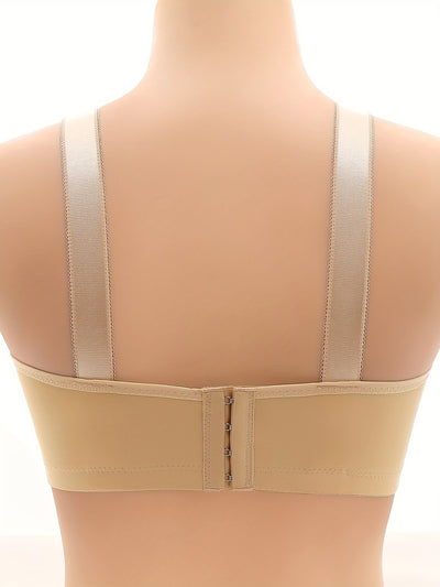 EleganceLace™ – Atmungsaktiver & drahtloser Spitzen-Push-Up-BH