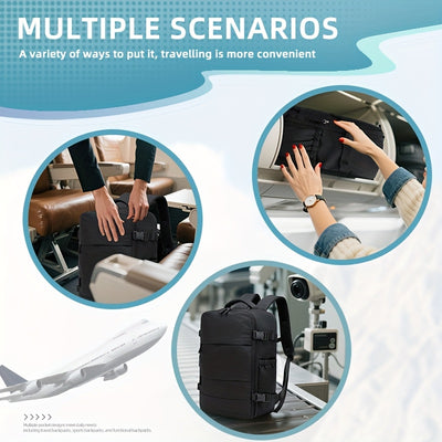 VacuTravel™ – Reise-Rucksack mit Vakuumkompression