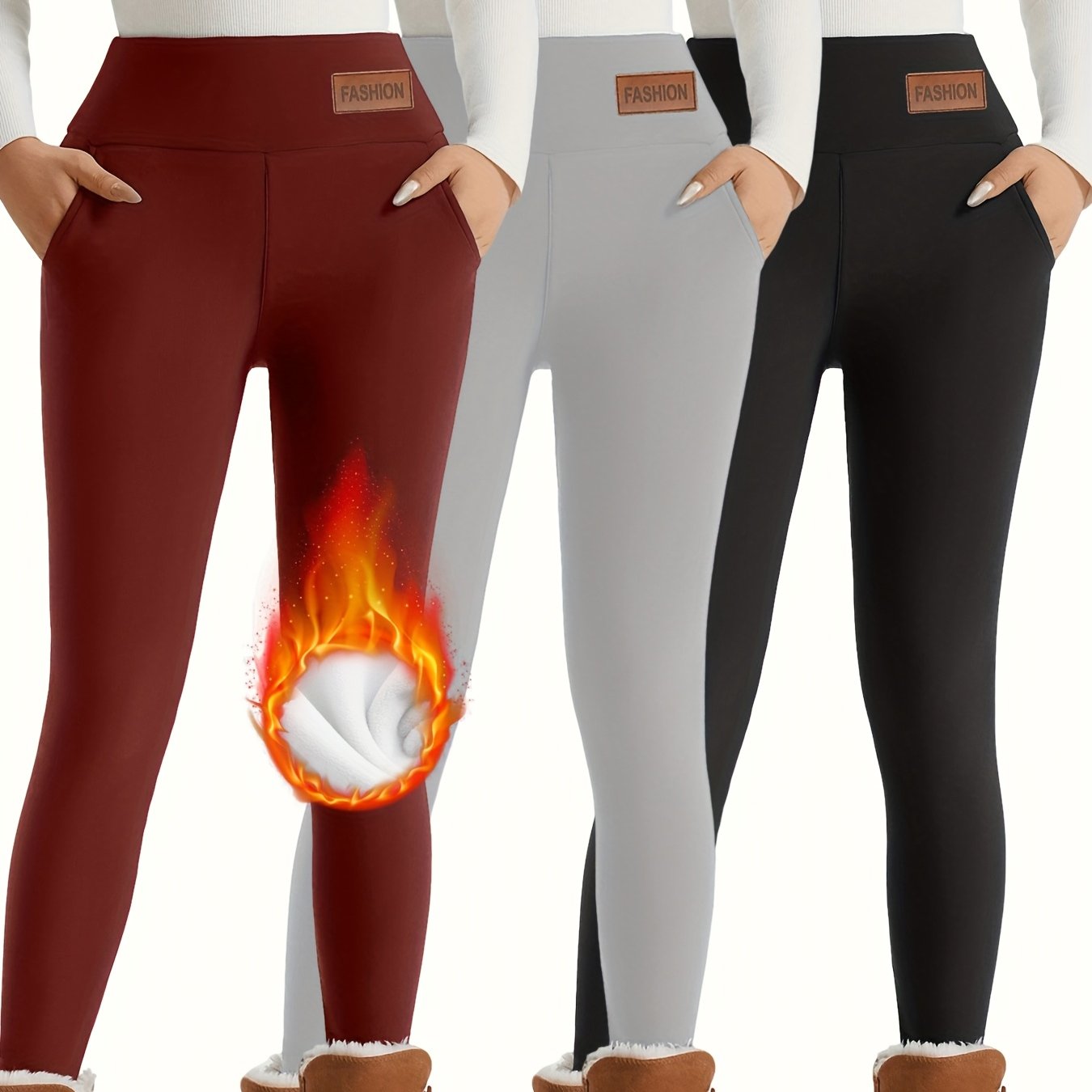 WarmFlex™ – Figurbetonte Damen-Thermo-Leggings