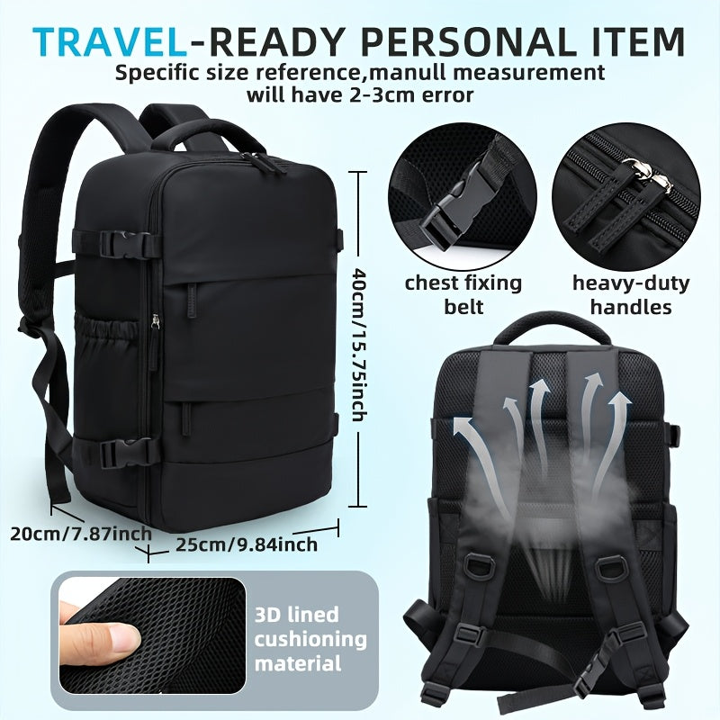 VacuTravel™ – Reise-Rucksack mit Vakuumkompression