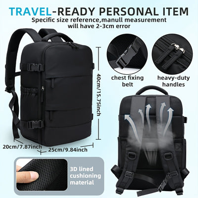 VacuTravel™ – Reise-Rucksack mit Vakuumkompression