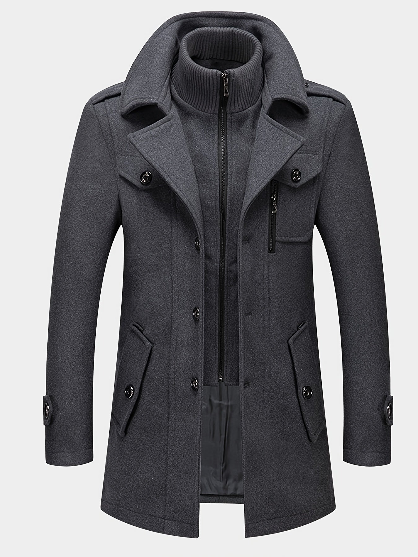 Montaro™ – Edler Herren-Wintermantel mit Revers