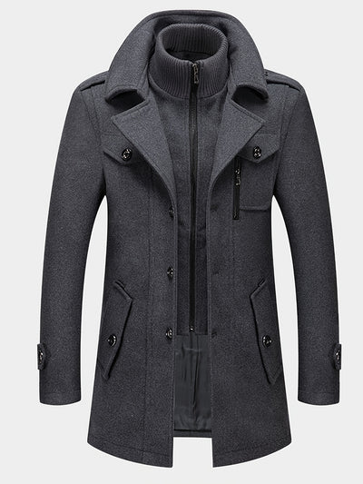 Montaro™ – Edler Herren-Wintermantel mit Revers