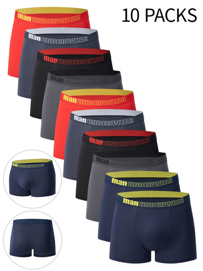 CoreFit™ – Atmungsaktive Herren-Boxershorts 10er-Set