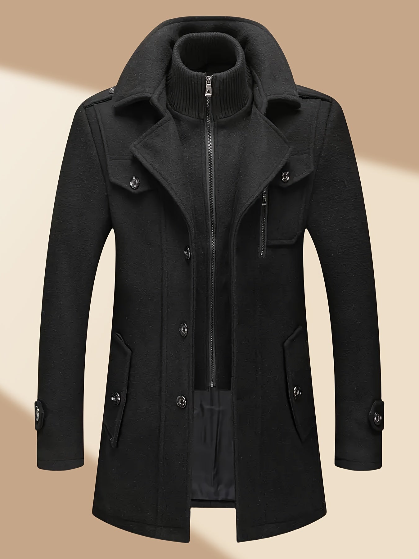 Montaro™ – Edler Herren-Wintermantel mit Revers