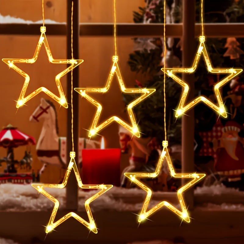 StarGlow™ – LED-Sternlichter für Fensterdeko (3/6er-Set)