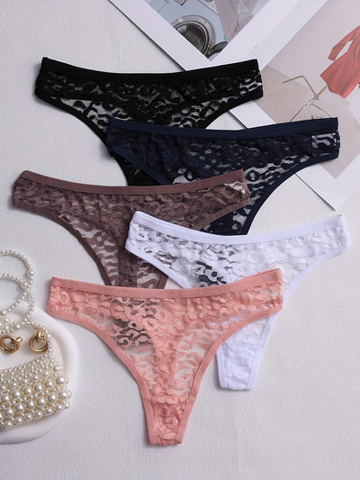 FloraSheer™ – 5-teiliges Damen-Dessous-Set