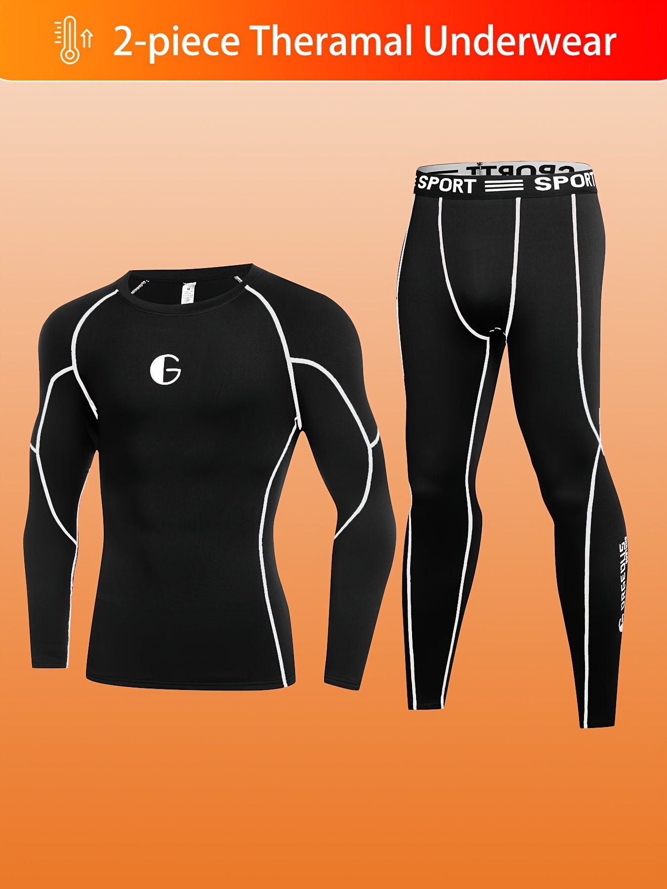 ThermaFlex™ – Fleecegefütterte Herren-Thermounterwäsche