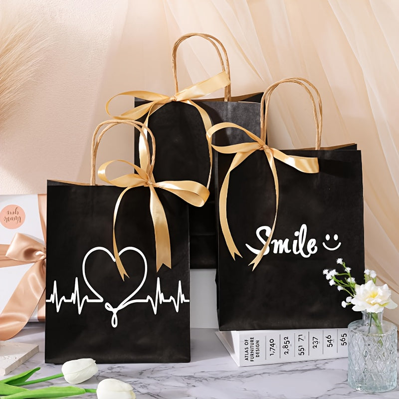 Kraftpapier-Tragetaschen – 45/105 Stk., stabil & vielseitig