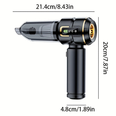 AirForceClean™ – Kabelloser 2-in-1 Handstaubsauger & Druckluftbläser