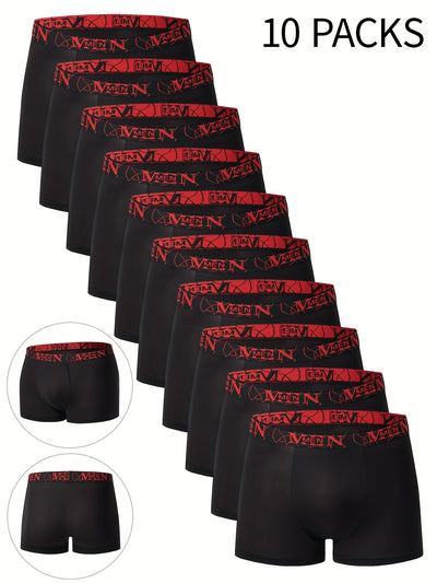 CoreFit™ – Atmungsaktive Herren-Boxershorts 10er-Set