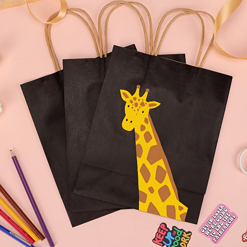 Kraftpapier-Tragetaschen – 45/105 Stk., stabil & vielseitig