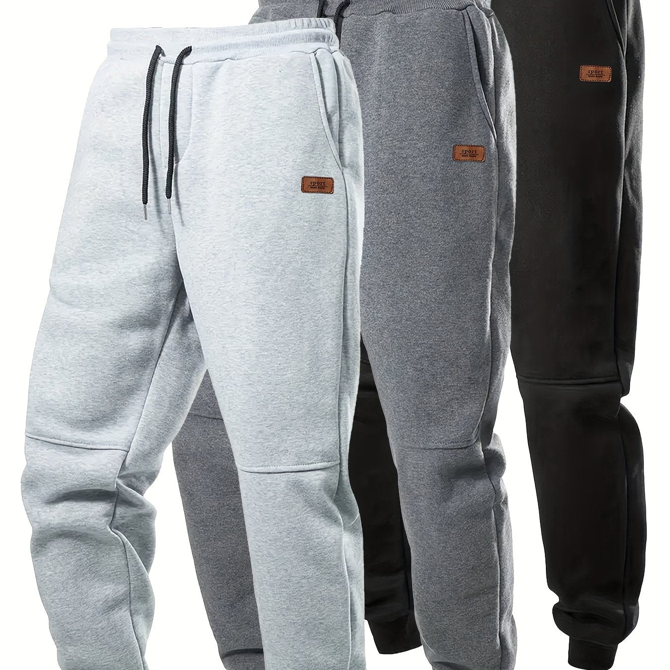 UrbanFlex™ – Bequeme Herren-Jogginghosen 3er-Set