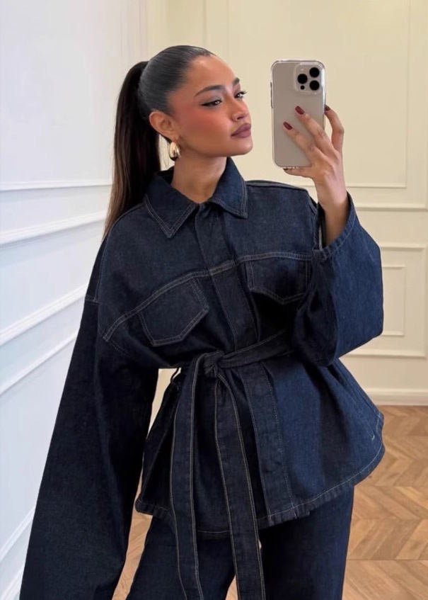 Avery Gürteltaschen-Denim-Set