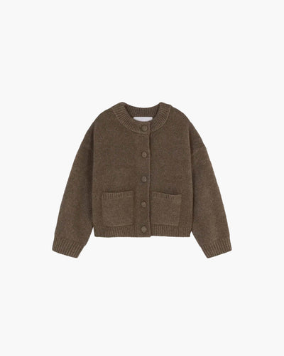 Vanessa Grob gestrickte Strickjacke